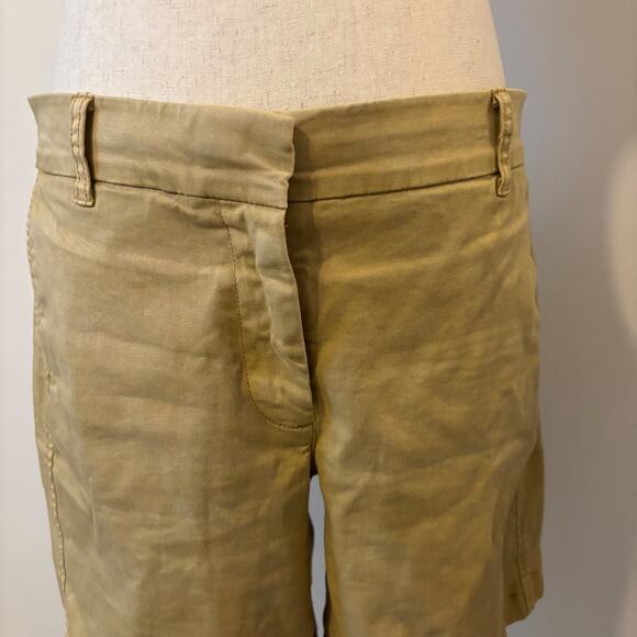 J.Crew Women Classic Preppy Nautical Coastal 7" Stretch Flat Front Chino Short 8 - Picture 2 of 8